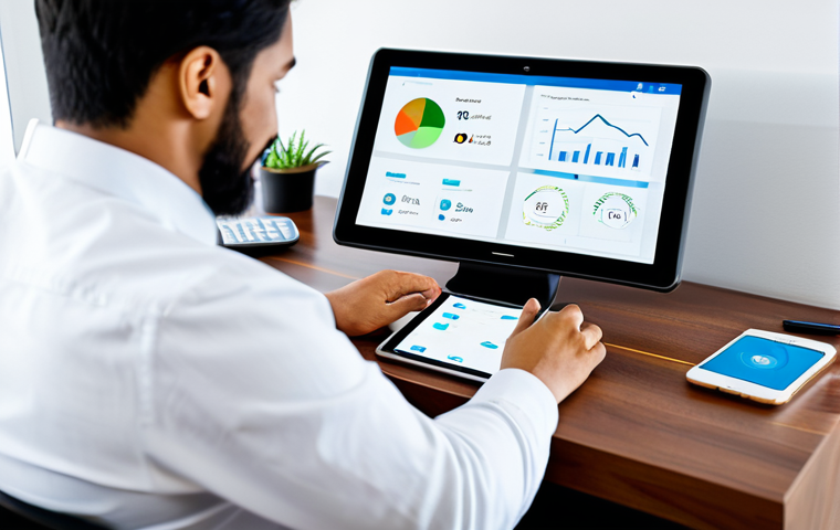 A young, professional individual, fully clothed in modest, contemporary attire, sitting comfortably at a simple, modern desk in a bright, clean home office. They are looking intently at a digital tablet, which displays a secure, user-friendly interface for international digital currency transactions, symbolizing financial inclusion and global connectivity. The background is softly blurred, hinting at a vibrant, welcoming community, showcasing a sense of empowerment through technology. safe for work, appropriate content, family-friendly, perfect anatomy, correct proportions, natural pose, well-formed hands, proper finger count, natural body proportions, professional photography, high quality.