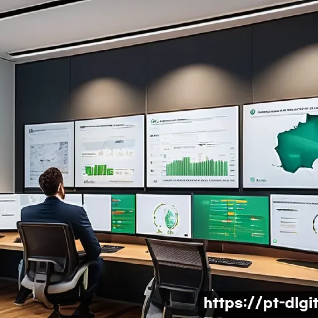 디지털 통화의 시장 진입 장벽 - A modern Brazilian fintech office environment with diverse professionals analyzing digital currency ...